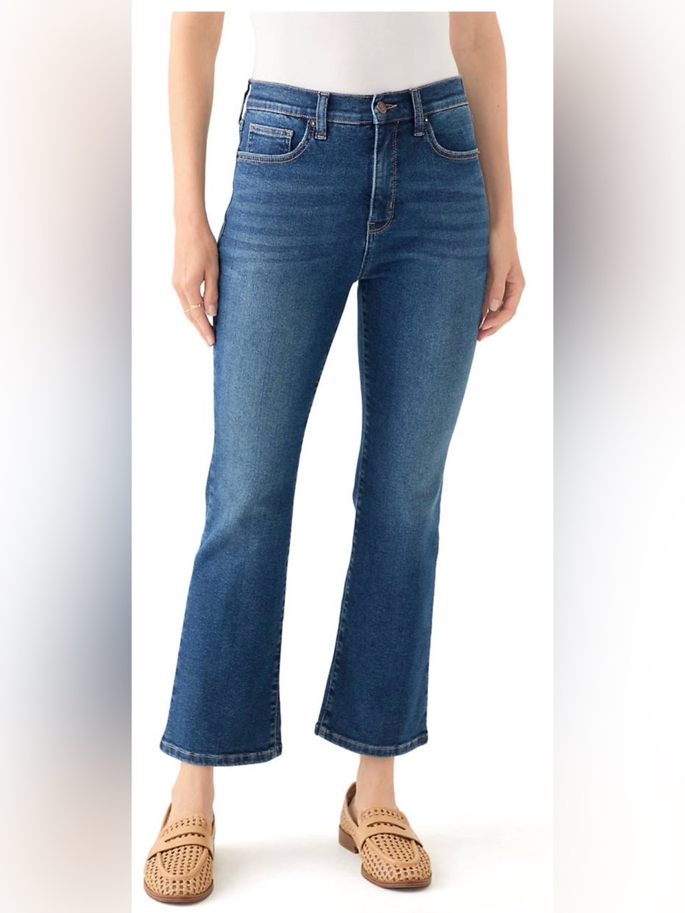 Crown and Ivy Kick Flare Denim NWT